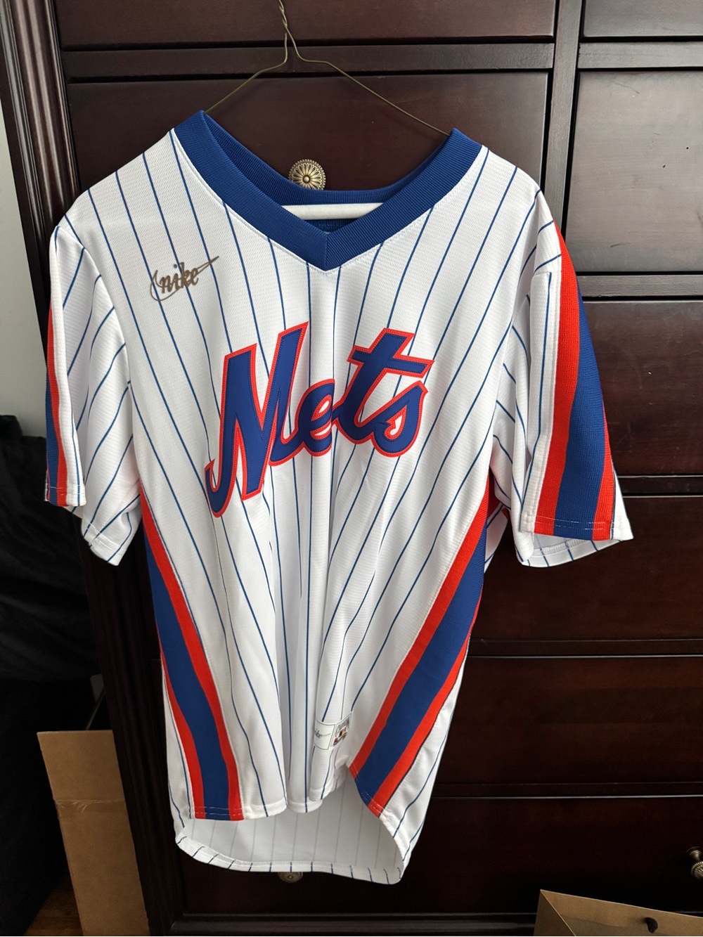 Keith Hernandez Mets Nike Cooperstown Collection ‘86 Jersey